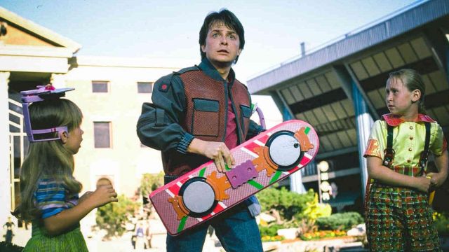 The official replica of the Hoverboard from Back to the future 2