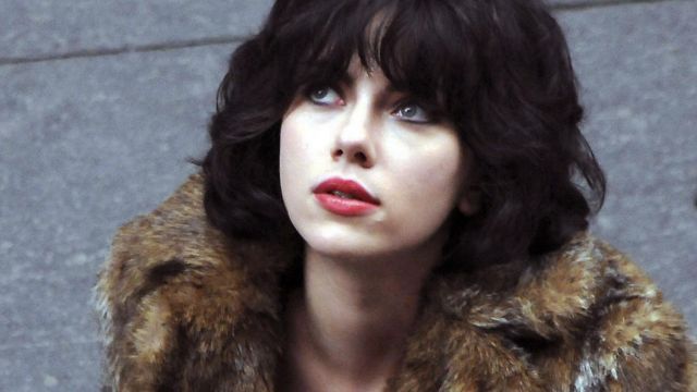 The jacket, with the fur of Scarlett Johansson in Under The Skin
