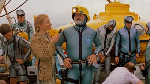 The combination of dive team Zissou in The life aquatic