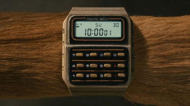 The digital watch of Mr. Foxy Fox (George Clooney) in ' The Fantastic Mr. Fox