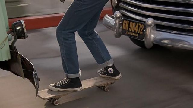 The Converse of Marty McFly in Back to the future