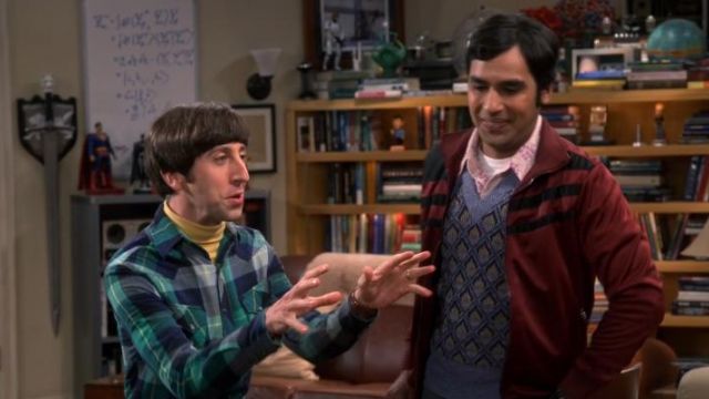 The shirt Salt Valley Western Howard Wolowitz (Simon Helberg) on The Big Band Theory (S09E03)