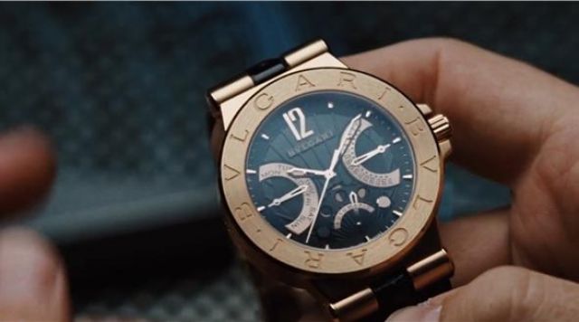 La montre Bulgari de Tony Stark (Robert Downey Jr.) dans Iron Man
