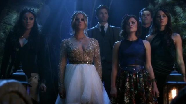 Crop Top bleu d'Aria