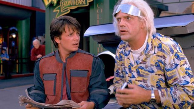 La veste du futur portée par Michael J. Fox dans Retour vers le futur 2
