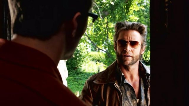 Sunglasses Oliver Peoples of Logan (Hugh Jackman) in X-Men : Days of future  Past | Spotern
