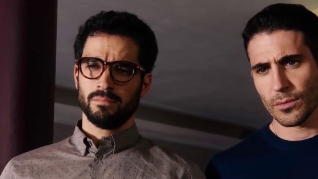 Les lunettes de vue de Hernando Fuentes (Alfonso Herrera) dans Sense8 S01E03