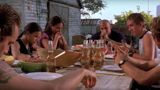 The beer Corona of the band of Dominic Toretto in Fast and Furious