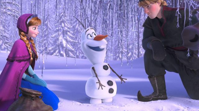 Costume de Olaf dans La Reine des Neiges pour adulte
