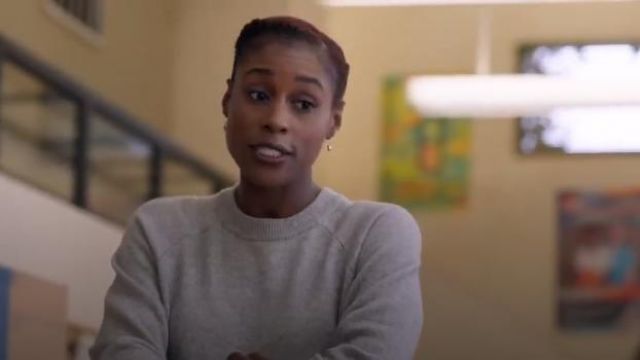 T by Alexander Wang Crew Neck Jumper worn by Issa Dee (Issa Rae) in Insecure (S02E07)