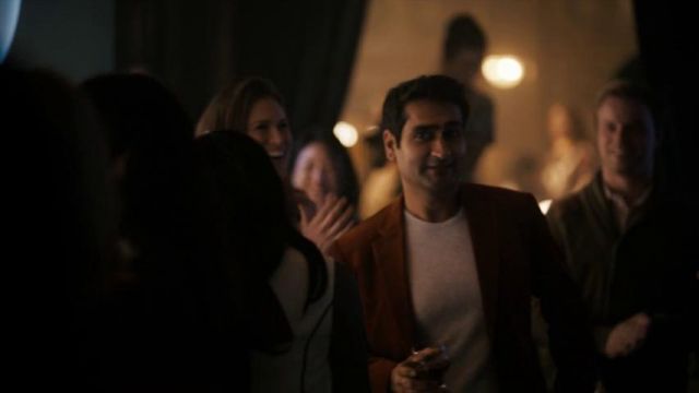 Red Suit Jacket worn by Samir Wassan (Kumail Nanjiani) in The Twilight Zone  (S01E01) | Spotern