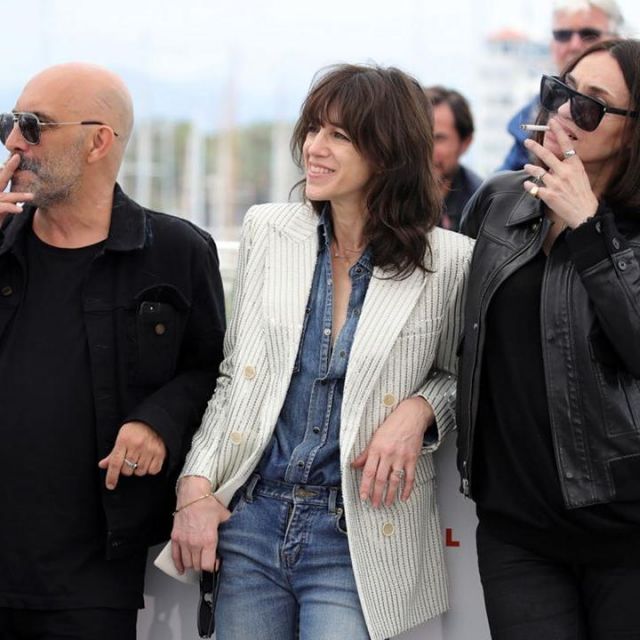 Le blazer rayé porté par Charlotte Gainsbourg au Festival de Cannes 2019