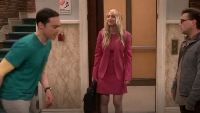 Teoría Isita Classic Wool Blend Suit Blazer usado por Penny (Kaley Cuoco) en The Big Bang Theory (S12E23)