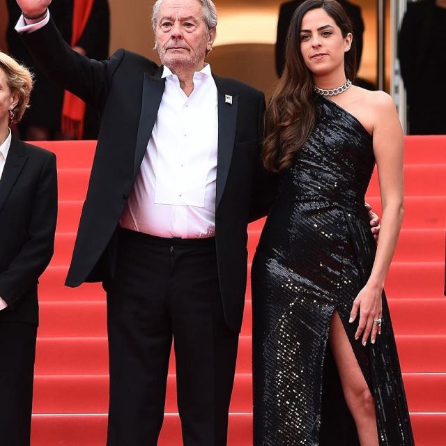 Elie Saab black dress worn by Anouchka Delon at 2019 Cannes Film ...