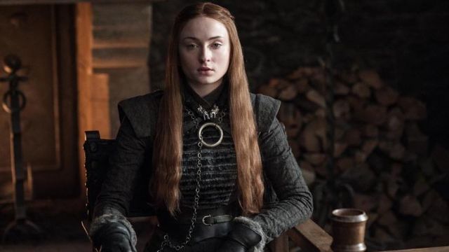 The dress Sansa Stark (Sophie Turner) in Game Of Thrones S07E07