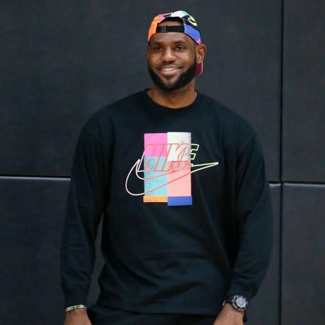 Nike x atmos AW84 Hat Cap worn by LeBron James for Frank Vogel Press Conference - 20 May 2019