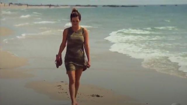 Current/Elliott Camo Muscle Tee Dress worn by JoJo Fletcher in The Bachelorette (S12E09)
