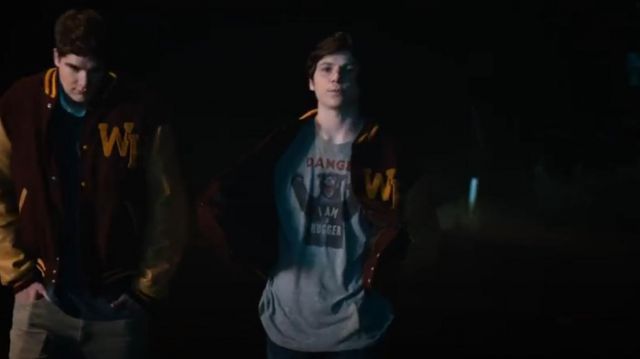 Lucky Brand Danger Im a Hugger Tee worn by Jack Mulhern in The Society (S01E01)