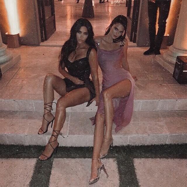 heels upper and lace-up Kim Kardashian 