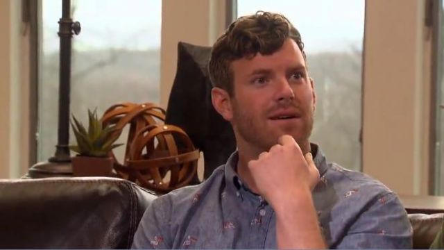 Urban Pipeline® Print Button-Down Shirt worn by Jame Taylor in The Bachelorette (S12E04)