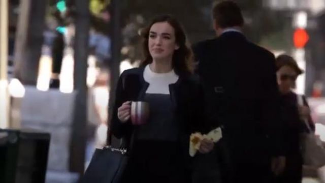 Rag & Bone Tri-Color Pullover worn by Jemma Simmons (Elizabeth Henstridge) in Marvel's Agents of S.H.I.E.L.D. (S02E03)