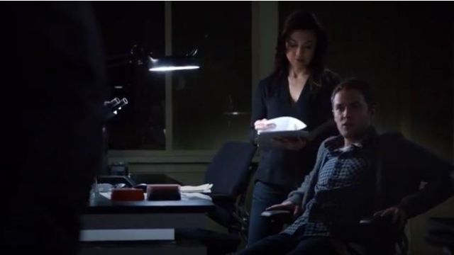 Madison Approvisionnement Vichy Impression Sportshirt porté par Leo Fitz (Iain De Caestecker) dans Marvel Agents of S. H. I. E. L. D. (S02E13)
