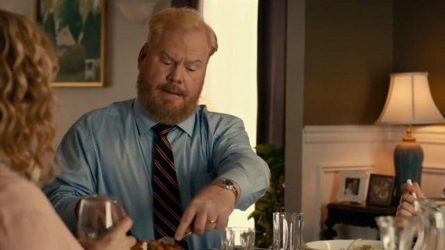 Camisa azul usada por Frank (Jim Gaffigan) en Being Frank