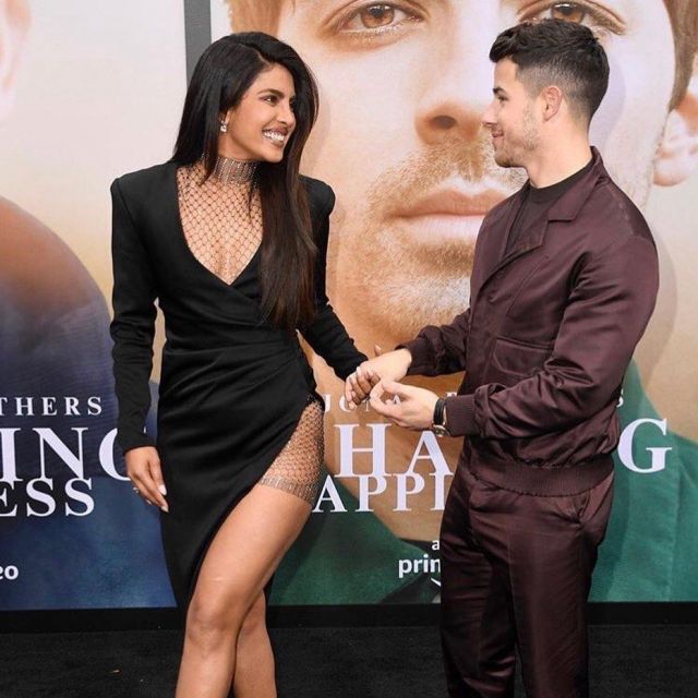 Brown Suit bomber jacket worn by Nick Jonas on the Instagram account at the CFDA event on 03.06.2019
