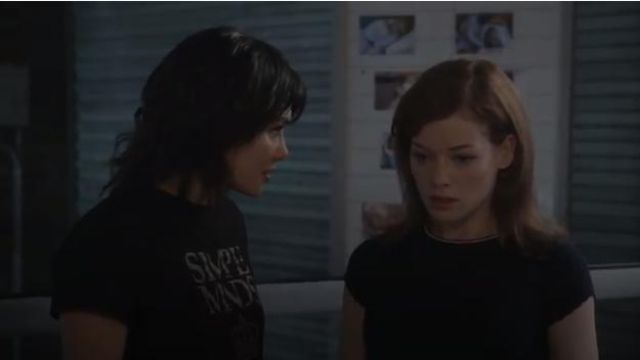 Simple Minds T-Shirt worn by Cassidy Barrett (Daniella Pineda) in WHAT / IF (S01E02) (S01E02)