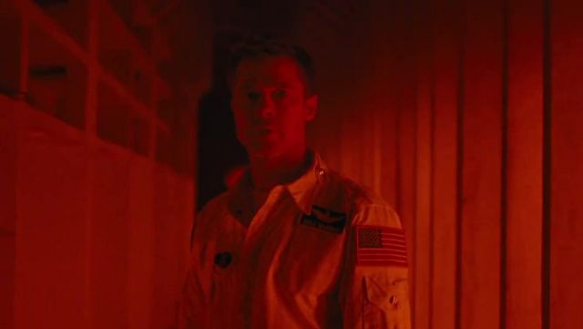 White Astronaut Costume worn by Roy McBride (Brad Pitt) in Ad Astra