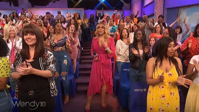 Nude Barre Caramel Fishnets worn by Wendy Williams on The Wendy Williams Show May 31, 2019