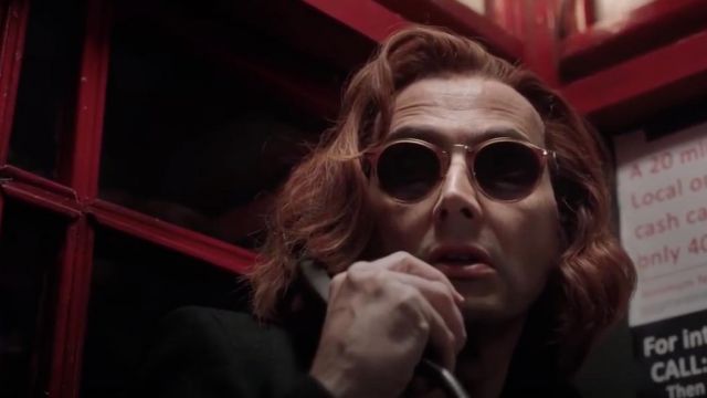 Crowley's (David Tennant) round sunglasses as seen in Good Omens (Season 1)