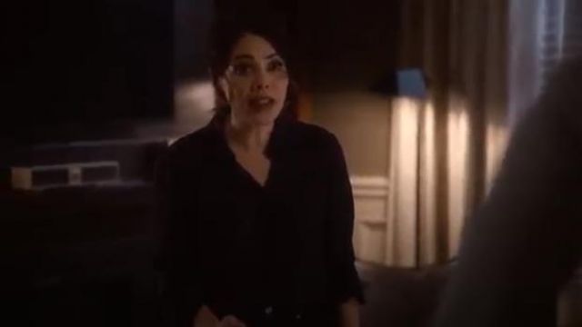 Joie Brenta Blouse worn by Isabel Pardo (Elena Tovar) in Designated Survivor (Season 03 Episode 05)