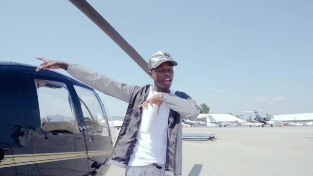 White t-shirt worn by Quando Rondo as seen in his Why We Can't music video