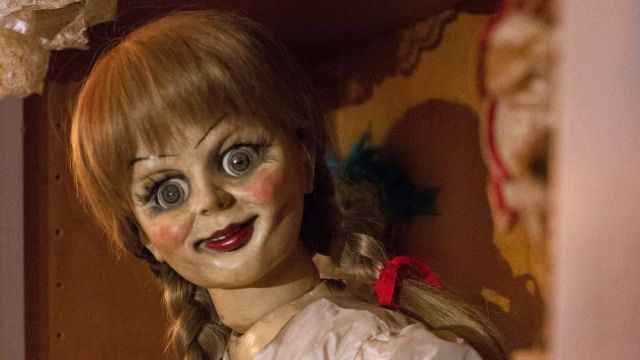 L'authentique poupée Annabelle dans le film Annabelle