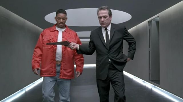 Le blouson rouge porté par Jay (Will Smith) dans le film Men in Black
