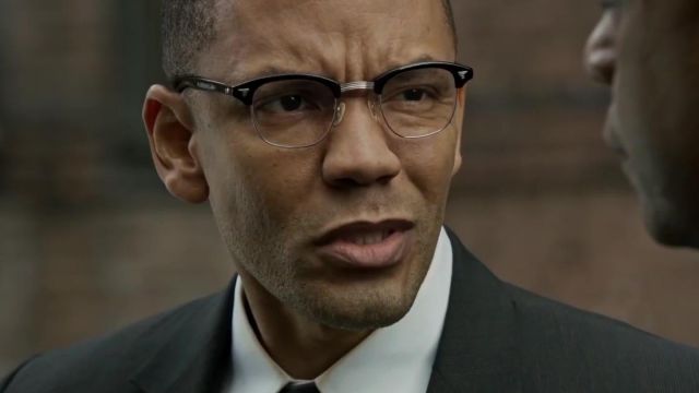 The vintage glasses of Adam Clayton Powell Jr. (Giancarlo Esposito) in Godfather of Harlem (Season 1)