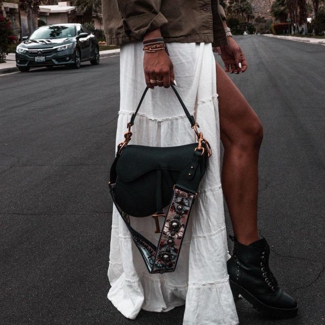 The handbag Dior Stephanie Over on her account Instagram @Stephaniedurant