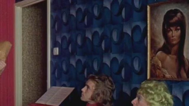 "Autumn Leaves" painting seen in the DeLarge Apartment in A Clockwork Orange