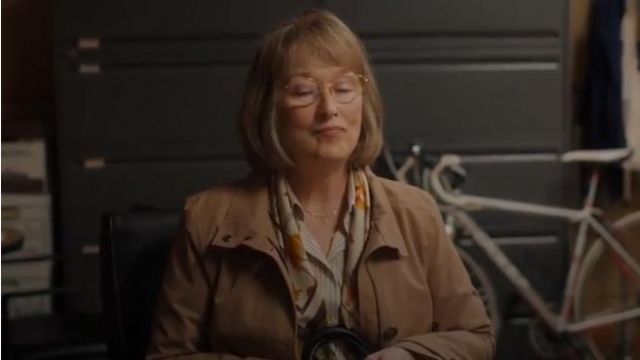 Barbour Kirkwall Jacket with Removable Hood worn by Mary Louise Wright (Meryl Streep) in Big Little Lies (Season02 Episode03)