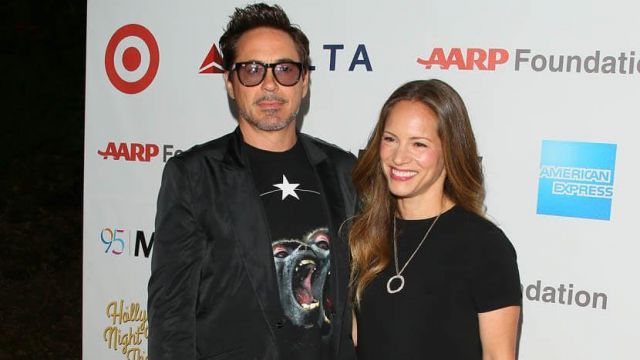 Robert Downey Jr.'s screaming monkeys t-shirt by Givenchy as seen at MPTF's 95th Anniversary Celebration 'Hollywood's Night Under the Stars' in 2016