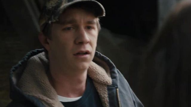 Snake Camouflage Baseball Cap worn by Augie (Thomas Mann) as seen in Them That Follow