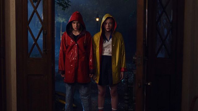 Red Raincoat worn by Eleven (Millie Bobby Brown) in Stranger Things (Season 3)