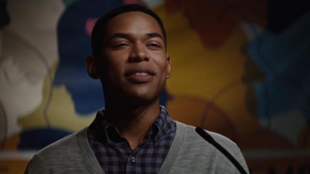 Plaid Blue Shirt worn by Luce Edgar (Kelvin Harrison Jr.) as seen in ...