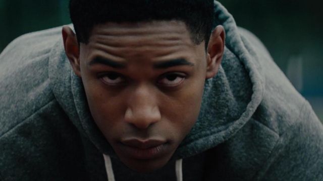 Grey Hoodie worn by Luce Edgar (Kelvin Harrison Jr.) as seen in Luce