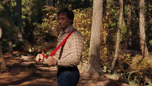 Red Suspenders worn by Gary Hart (Hugh Jackman) in The Front Runner