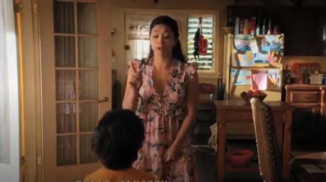 Banjanan Chandra Dress worn by Jane Villanueva (Gina Rodriguez) in Jane the Virgin (S05E12)