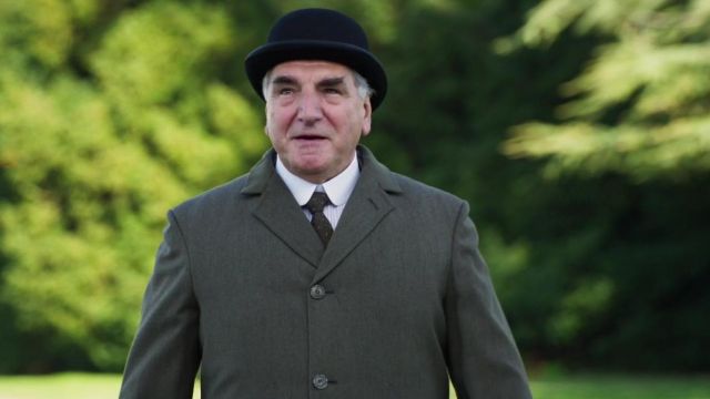 Chapeau porté par Charles Carson (Jim Carter) dans Downton Abbey