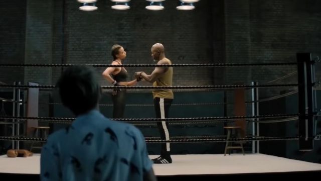 The Nike Tank top Yellow Bosley (Djimon Hounsou) in Charlie's Angels