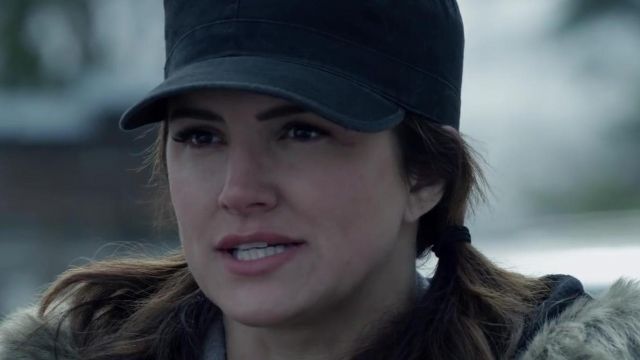 Black baseball cap worn by Clair Hamilton (Gina Carano) in Daughter of the Wolf
